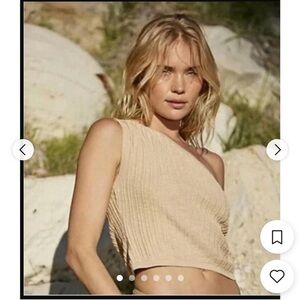 Free People Beach one shoulder top